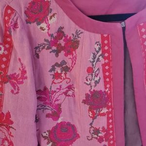 Anthropologie Embroidered Jacket by blank London